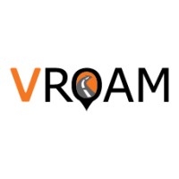 VROAM in logo, VROAM in contact details