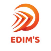 EDIM'S logo, EDIM'S contact details