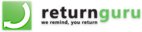 ReturnGuru logo, ReturnGuru contact details