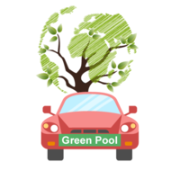 GreenPool Carpooling logo, GreenPool Carpooling contact details