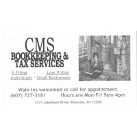 CMS Bookkeeping and Tax Services logo, CMS Bookkeeping and Tax Services contact details