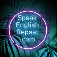 Speak English Repeat logo, Speak English Repeat contact details