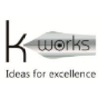 K Works logo, K Works contact details