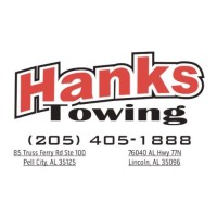 HANKS TOWING INC logo, HANKS TOWING INC contact details