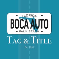 Boca Auto Tag and Title logo, Boca Auto Tag and Title contact details