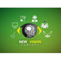 New vision concept logo, New vision concept contact details