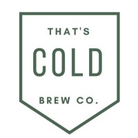 That's Cold Brew Co. logo, That's Cold Brew Co. contact details