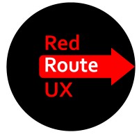 Red Route UX logo, Red Route UX contact details