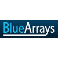 BlueArrays logo, BlueArrays contact details