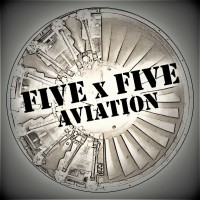 Five x Five Aviation logo, Five x Five Aviation contact details