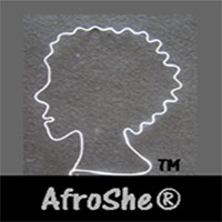 AfroShe logo, AfroShe contact details