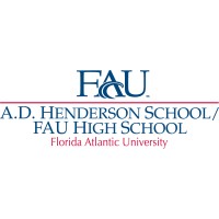 A.D. Henderson University School & FAU High School logo, A.D. Henderson University School & FAU High School contact details