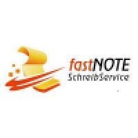 fastNOTE SchreibServie logo, fastNOTE SchreibServie contact details