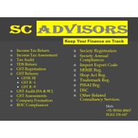 SC ADVISORS logo, SC ADVISORS contact details