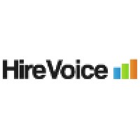 HireVoice logo, HireVoice contact details