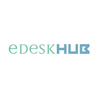 eDeskHUB logo, eDeskHUB contact details