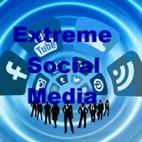 Extreme Social Media logo, Extreme Social Media contact details