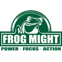 Frog Might logo, Frog Might contact details