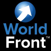 WorldFront logo, WorldFront contact details