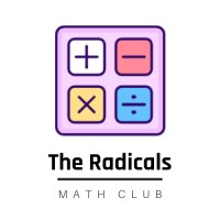 The Radicals Math Club logo, The Radicals Math Club contact details