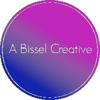 A Bissel Creative logo, A Bissel Creative contact details