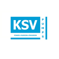 KSV PUMPS logo, KSV PUMPS contact details