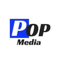 POP Media logo, POP Media contact details