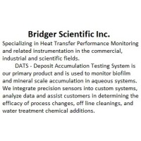 Bridger Scientific Inc logo, Bridger Scientific Inc contact details