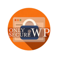 OnlySecureWP logo, OnlySecureWP contact details