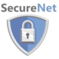 SecureNet logo, SecureNet contact details