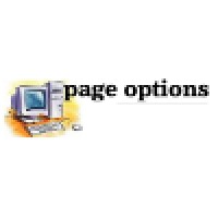 Page Options logo, Page Options contact details