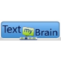 TextmyBrain logo, TextmyBrain contact details