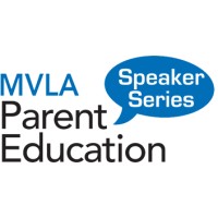 MVLA Parent Education Speaker Series logo, MVLA Parent Education Speaker Series contact details