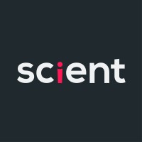 scient logo, scient contact details