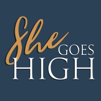 She Goes High logo, She Goes High contact details