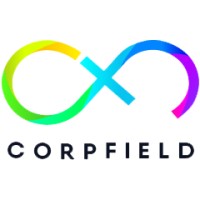 CorpField logo, CorpField contact details