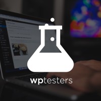 WP Testers logo, WP Testers contact details