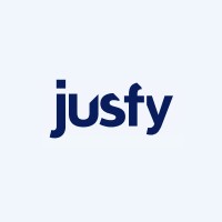 Jusfy logo, Jusfy contact details