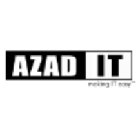 AZAD IT logo, AZAD IT contact details