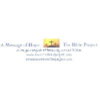 A Message of Hope + The Bible Project logo, A Message of Hope + The Bible Project contact details