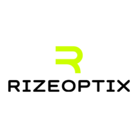 RizeOptix logo, RizeOptix contact details