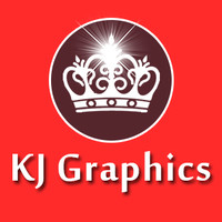 KJ Graphics logo, KJ Graphics contact details