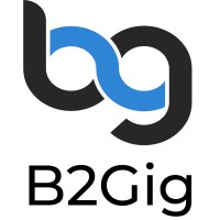 B2Gig logo, B2Gig contact details