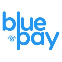 BluePay logo, BluePay contact details