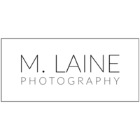 M. Laine Photography logo, M. Laine Photography contact details