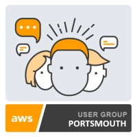 AWS Portsmouth User Group logo, AWS Portsmouth User Group contact details