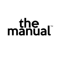 the manual logo, the manual contact details