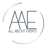 All About Events logo, All About Events contact details