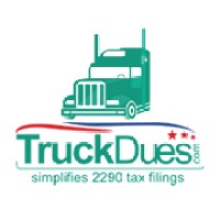 TruckDues.com logo, TruckDues.com contact details