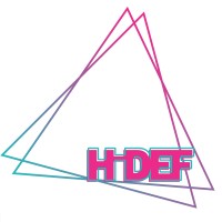 HiDEF logo, HiDEF contact details